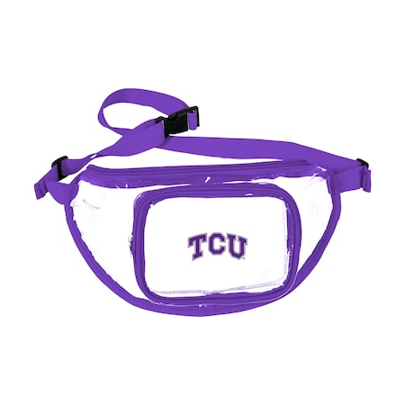 Logo Brands TCU Clear Fanny Pack 215-881